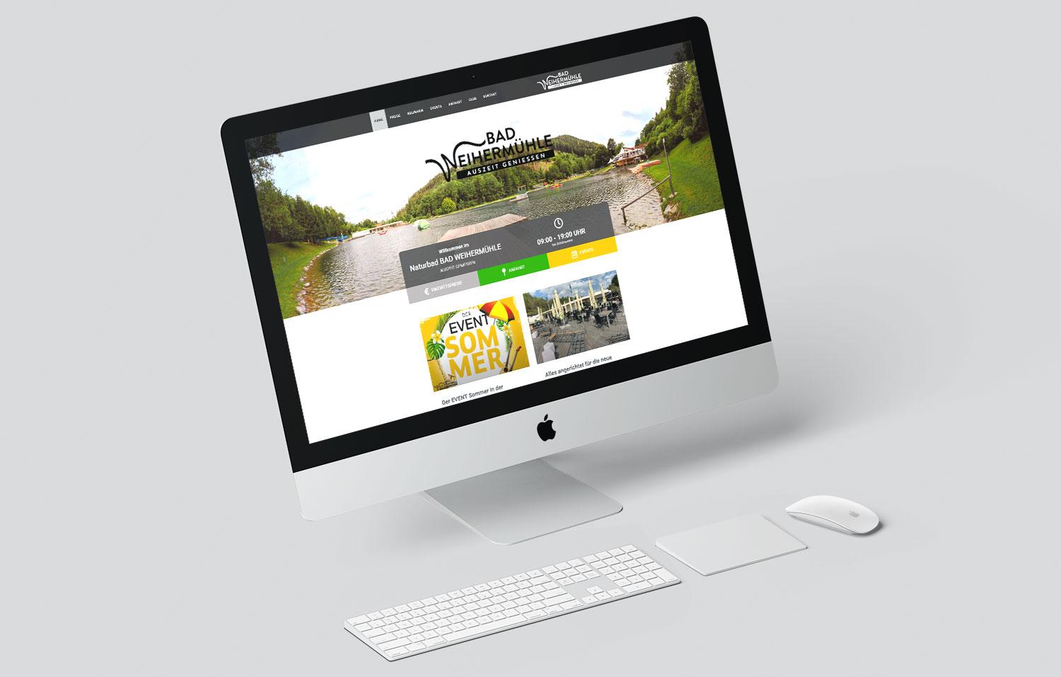 nulleins Kunde - Bad Weihermühle- Relaunch Webseite