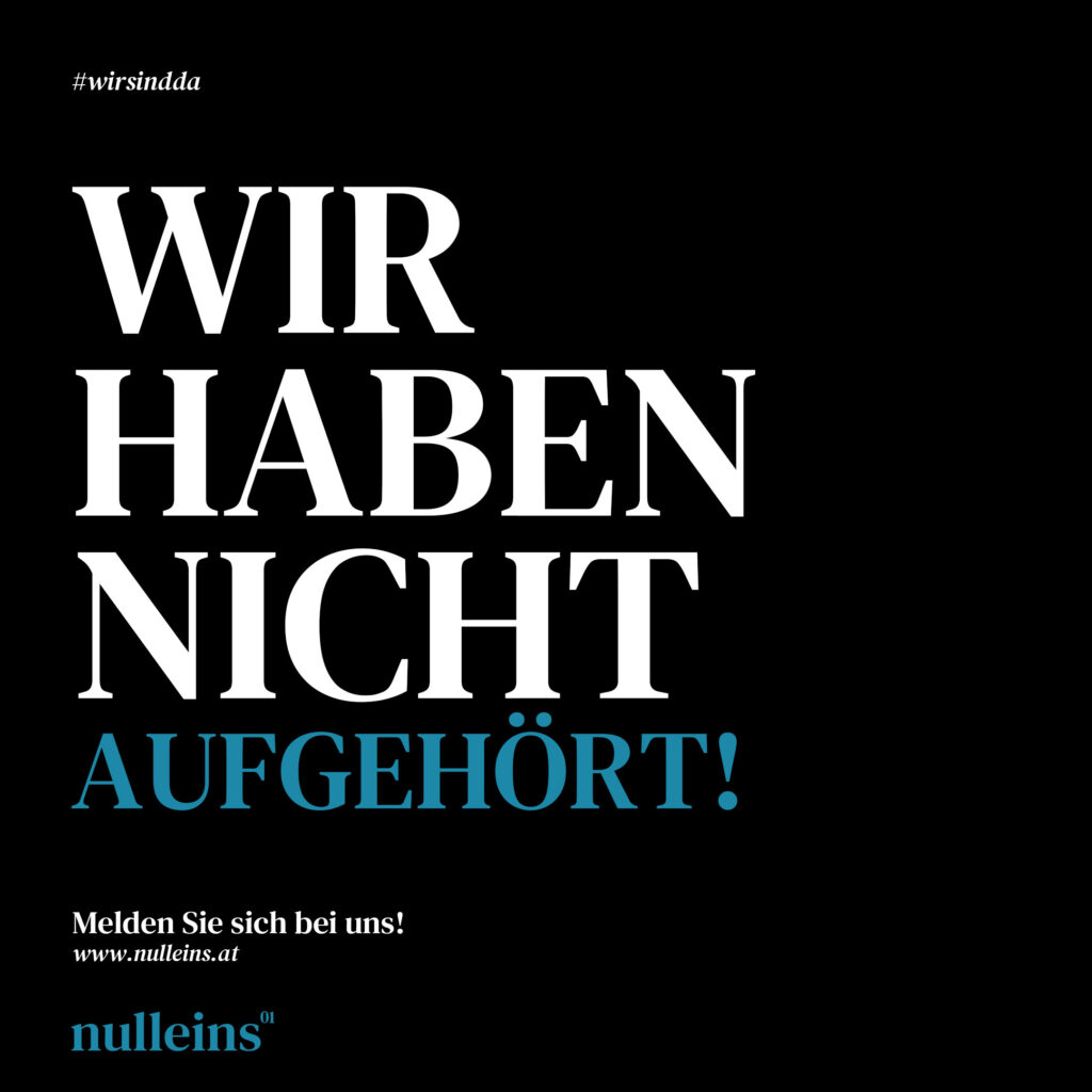 nulleins01 post aufgehoert