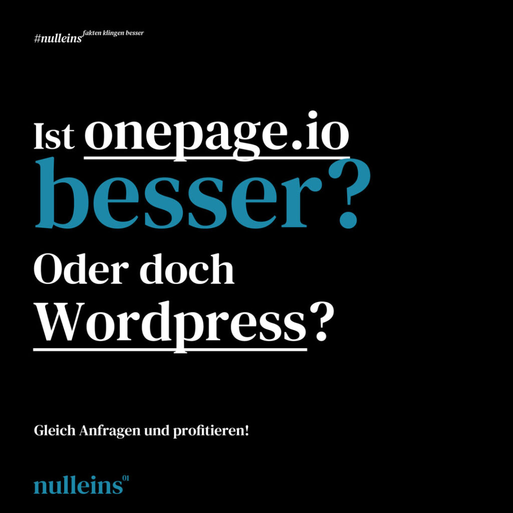 onepage wordpress